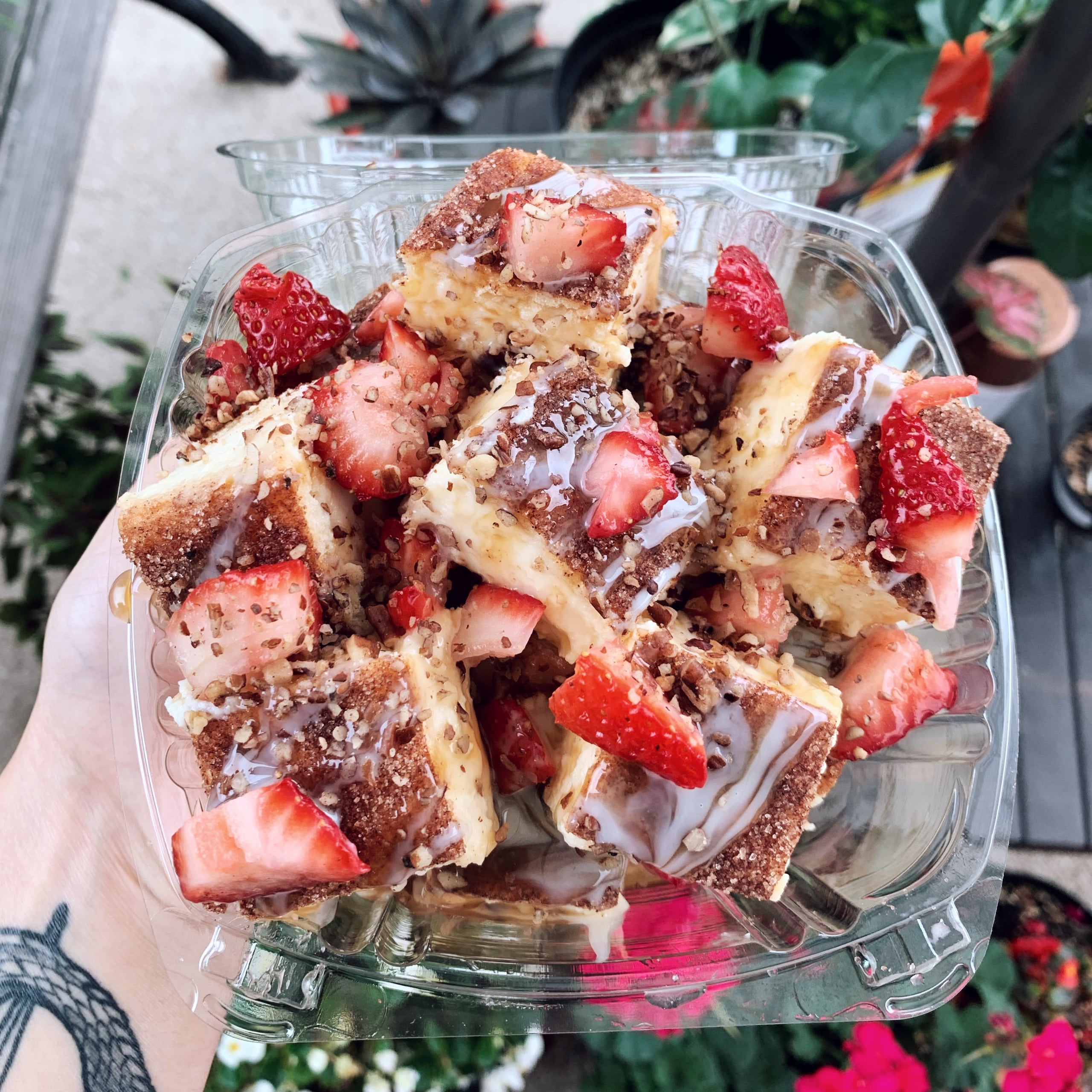 original cheesecake cups 🍓 #treatsoftiktok #cheesecakecup #cheesecake, Churro Cheesecake